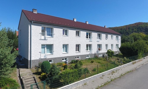 Fotografie realizací fasád pro bytový dům